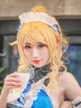 《Lovelive！》绚濑绘里情人节女仆 C O S P L A Y_平安夜快乐～ (10)