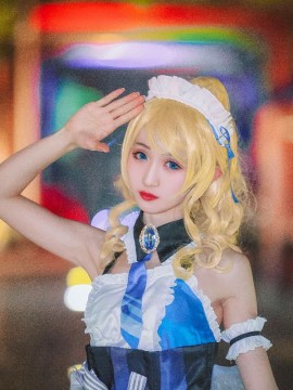 《Lovelive！》绚濑绘里情人节女仆 C O S P L A Y_平安夜快乐～ (5)