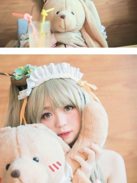 《Lovelive！》绚濑绘里情人节女仆 C O S P L A Y_绚濑绘里情人节女仆 (23)