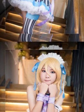 《Lovelive！》绚濑绘里情人节女仆 C O S P L A Y_绚濑绘里情人节女仆 (1)