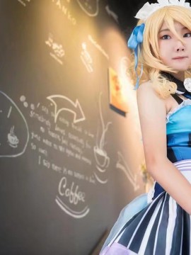 《Lovelive！》绚濑绘里情人节女仆 C O S P L A Y_绚濑绘里情人节女仆 (3)