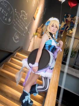 《Lovelive！》绚濑绘里情人节女仆 C O S P L A Y_绚濑绘里情人节女仆 (5)