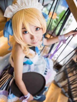 《Lovelive！》绚濑绘里情人节女仆 C O S P L A Y_绚濑绘里情人节女仆 (10)