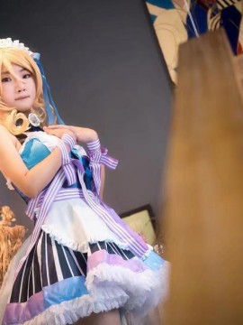 《Lovelive！》绚濑绘里情人节女仆 C O S P L A Y_绚濑绘里情人节女仆 (11)