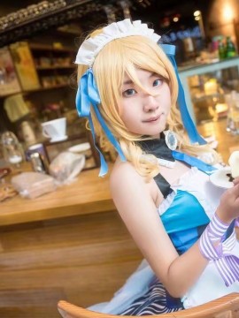 《Lovelive！》绚濑绘里情人节女仆 C O S P L A Y_绚濑绘里情人节女仆 (16)