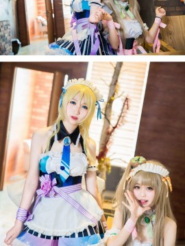 《Lovelive！》绚濑绘里情人节女仆 C O S P L A Y_绚濑绘里情人节女仆 (18)