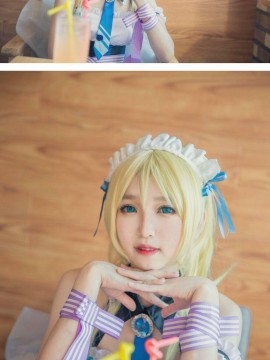 《Lovelive！》绚濑绘里情人节女仆 C O S P L A Y_绚濑绘里情人节女仆 (19)