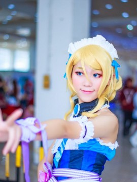 《Lovelive！》绚濑绘里情人节女仆 C O S P L A Y_情人节女仆同人绚濑绘里 (9)