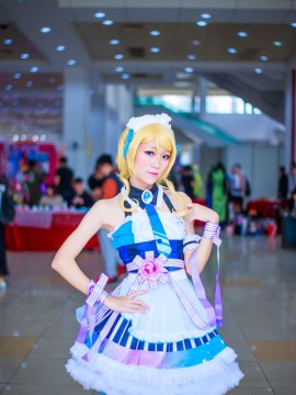 《Lovelive！》绚濑绘里情人节女仆 C O S P L A Y_情人节女仆同人绚濑绘里 (6)