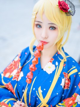 《Love Live!》大正浪漫和服未觉醒绘海组 C O S P L A Y_赏花时咫素。 (2)