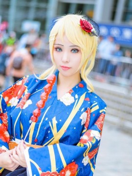 《Love Live!》大正浪漫和服未觉醒绘海组 C O S P L A Y_赏花时咫素。 (7)