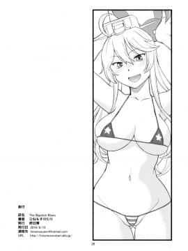 [无毒汉化组] (C90) [終日庵 (ひねもすのたり)] The Bigstick Blues (艦隊これくしょん -艦これ-)_025