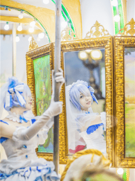 《从零开始》雷雷姆同人婚纱装 C O S P L A Y_0005