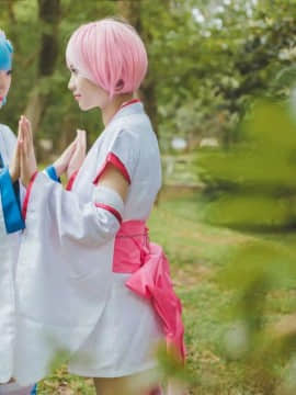 《Re从零开始的异世界生活》拉姆蕾姆幼年和服 C O S P L A Y_0006