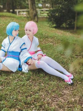 《Re从零开始的异世界生活》拉姆蕾姆幼年和服 C O S P L A Y_0013