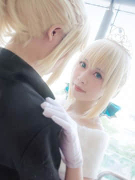 《Fate Grand Order》莫德雷德X阿尔托利亚二周年父子正装 C O S P L A Y_0002