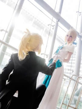《Fate Grand Order》莫德雷德X阿尔托利亚二周年父子正装 C O S P L A Y_0004