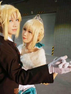 《Fate Grand Order》莫德雷德X阿尔托利亚二周年父子正装 C O S P L A Y_0014