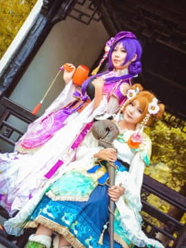 《Love Live! 》小泉花阳七福神觉醒 C O S P L A Y_hua福神降临 (5)