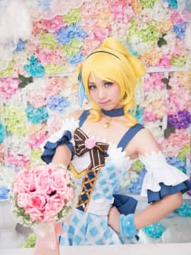 《lovelive！》绚濑绘里花束觉醒 C O S P L A Y_花束觉醒绘里 (9)
