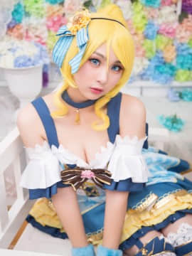 《lovelive！》绚濑绘里花束觉醒 C O S P L A Y_花束觉醒绘里 (2)
