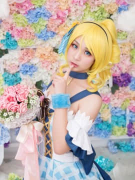 《lovelive！》绚濑绘里花束觉醒 C O S P L A Y_花束觉醒绘里 (5)