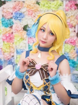 《lovelive！》绚濑绘里花束觉醒 C O S P L A Y_花束觉醒绘里 (6)