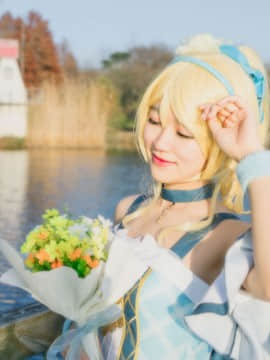 《lovelive！》绚濑绘里花束觉醒 C O S P L A Y_花束觉醒绘海# (12)