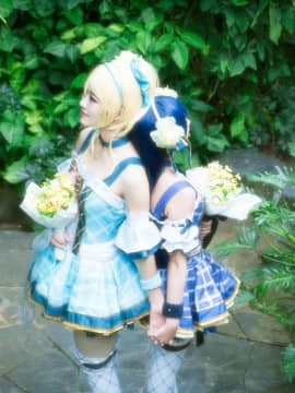 《lovelive！》绚濑绘里花束觉醒 C O S P L A Y_花束觉醒绘海# (2)