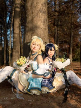 《lovelive！》绚濑绘里花束觉醒 C O S P L A Y_花束觉醒绘海# (11)
