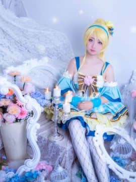 《lovelive！》绚濑绘里花束觉醒 C O S P L A Y_拍片前一周胳膊被晒伤了 (4)