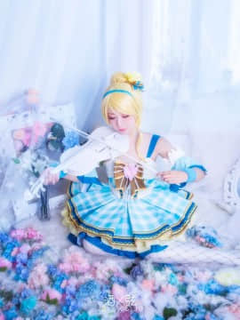 《lovelive！》绚濑绘里花束觉醒 C O S P L A Y_拍片前一周胳膊被晒伤了 (5)