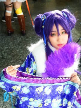 《Love Live！》 希绘里正月和服觉醒 C O S P L A Y_东条希和服觉醒 (6)