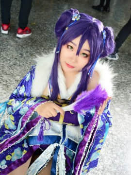 《Love Live！》 希绘里正月和服觉醒 C O S P L A Y_东条希和服觉醒 (9)