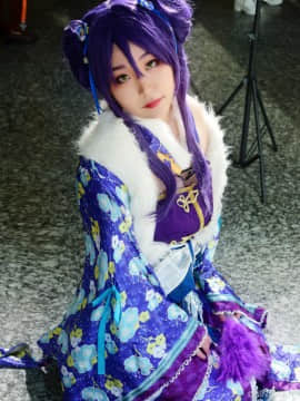 《Love Live！》 希绘里正月和服觉醒 C O S P L A Y_东条希和服觉醒 (10)