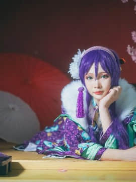 《Love Live！》 希绘里正月和服觉醒 C O S P L A Y_Love Live!正月和服觉醒Ver.东条希 (4)