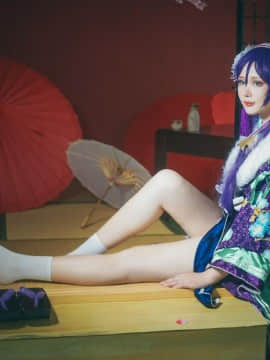 《Love Live！》 希绘里正月和服觉醒 C O S P L A Y_Love Live!正月和服觉醒Ver.东条希 (6)