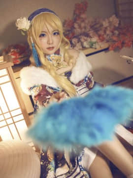 《Love Live！》 希绘里正月和服觉醒 C O S P L A Y_Love Live! 绘里正月觉醒cos (5)