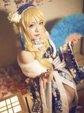 《Love Live！》 希绘里正月和服觉醒 C O S P L A Y_Love Live! 绘里正月觉醒cos (6)