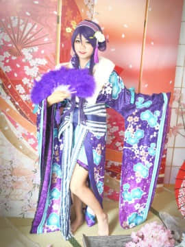 《Love Live！》 希绘里正月和服觉醒 C O S P L A Y_【LOVELIVE】正月觉醒东条希 (4)