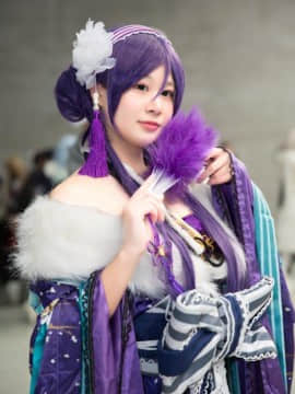 《Love Live！》 希绘里正月和服觉醒 C O S P L A Y_过气女团没人爱 (17)