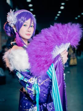 《Love Live！》 希绘里正月和服觉醒 C O S P L A Y_过气女团没人爱 (11)