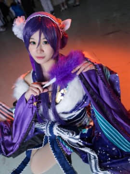 《Love Live！》 希绘里正月和服觉醒 C O S P L A Y_过气女团没人爱 (12)