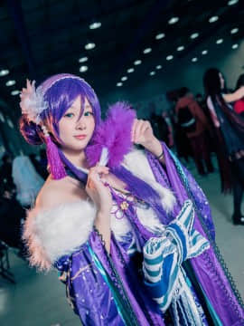 《Love Live！》 希绘里正月和服觉醒 C O S P L A Y_过气女团没人爱 (13)