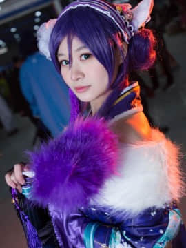 《Love Live！》 希绘里正月和服觉醒 C O S P L A Y_过气女团没人爱 (16)