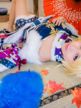 《Love Live！》 希绘里正月和服觉醒 C O S P L A Y_LoveLive!-繪里-正月覺醒 (1)