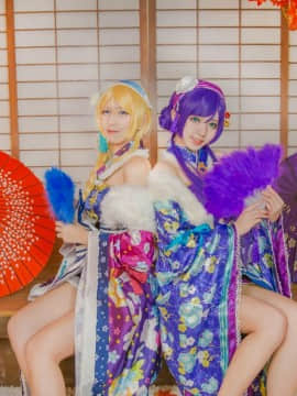 《Love Live！》 希绘里正月和服觉醒 C O S P L A Y_LoveLive!-繪里-正月覺醒 (5)