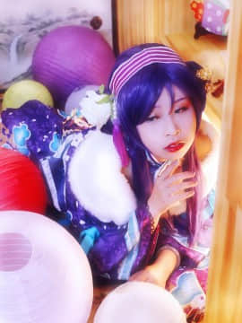 《Love Live！》 希绘里正月和服觉醒 C O S P L A Y_正月和服觉醒 (3)