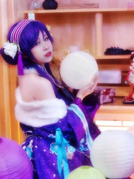 《Love Live！》 希绘里正月和服觉醒 C O S P L A Y_正月和服觉醒 (4)