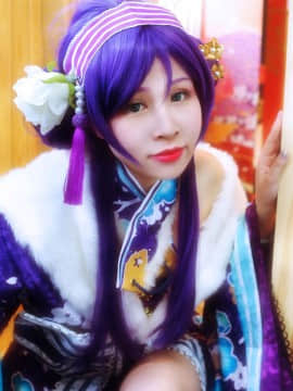 《Love Live！》 希绘里正月和服觉醒 C O S P L A Y_正月和服觉醒 (9)